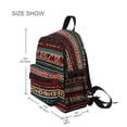 thumbnail image 3 of FORMRS School Backpack with Front Zippered Pocket 12" Student Travel Daypack, Tribal Geometric, 3 of 6
