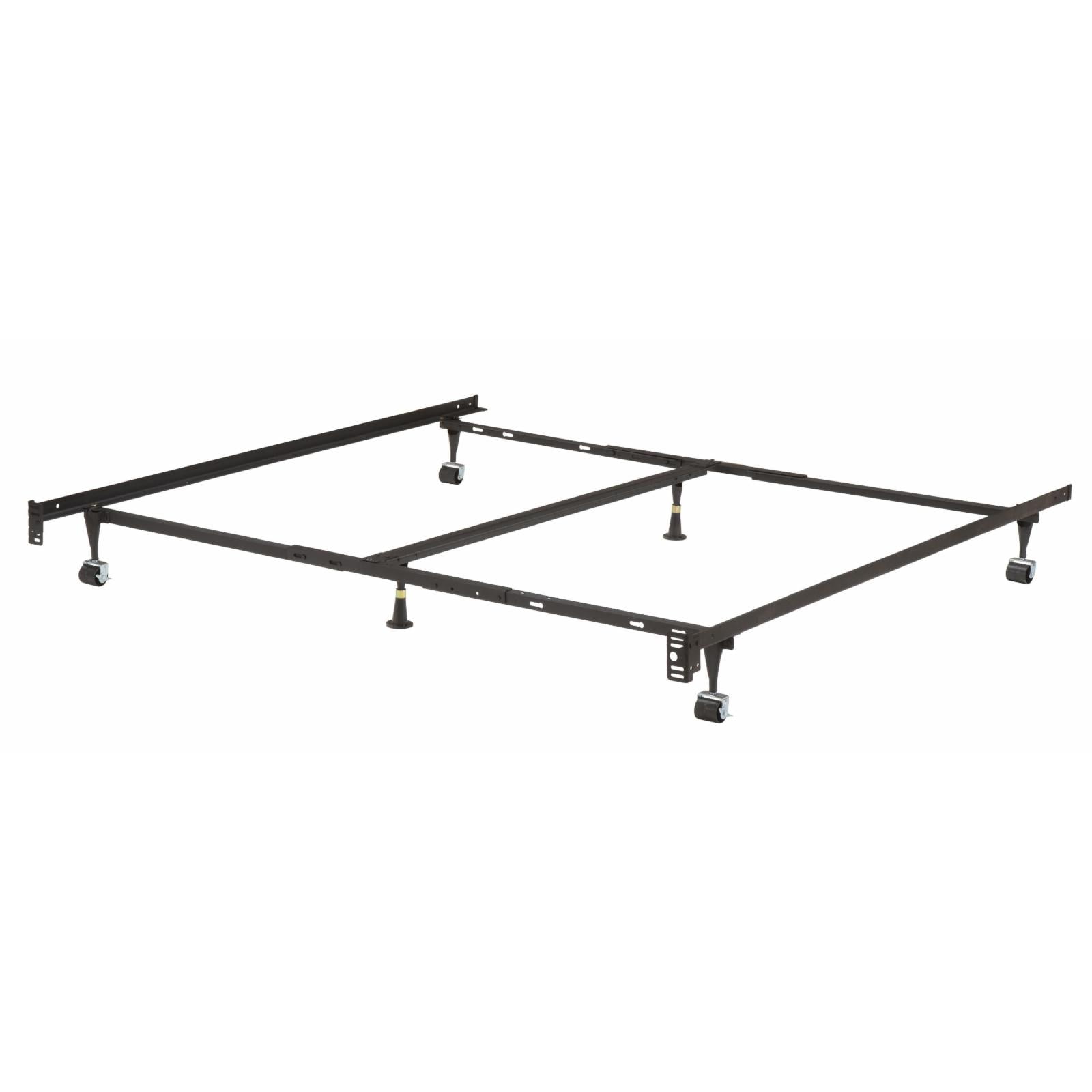 K & B Inroom Universal Adjustable Steel Bed Frame