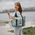 thumbnail image 5 of Travel Duffle Bag Beagle Dog cute Travel Tote Bags Carry on Luggage Waterproof Weekender Bags with Top Handle Adjustable Shoulde Strap for Travel Gym, 5 of 5