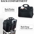 thumbnail image 4 of Bolsa para portátil de 17 pulgadas maletín de viaje con organizador Ytonet Negro 17 inch, 4 of 5