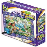 FIND AND MATCH At The Zoo Floor Puzzle 35 Pieces Floor Puzzle