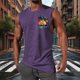 thumbnail image 5 of Camiseta Deportiva Suelta sin Mangas de Cuello Redondo de la Moda Casual de los Hombres para la Primavera Y el Verano, 5 of 5