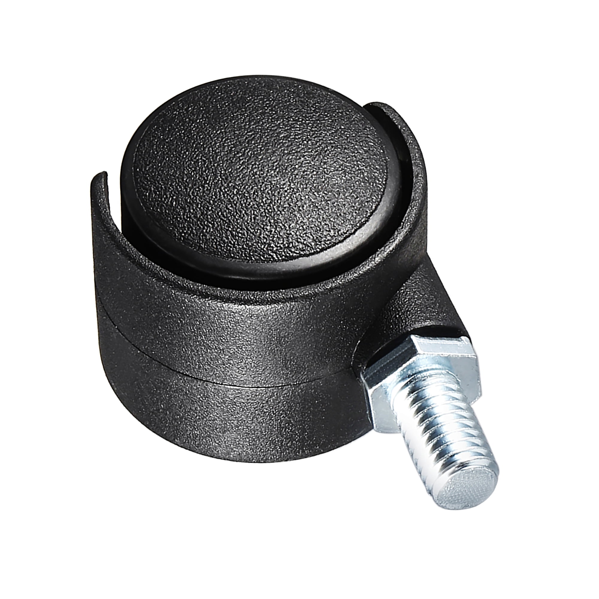 20 Pcs 1.15 Inch Swivel Caster Wheels M6 x 15mm Threaded Stem Caster Wheel