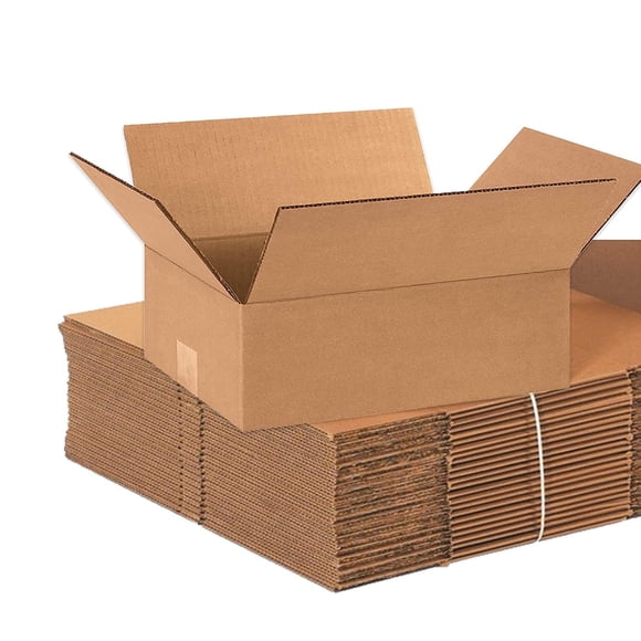 Cajas de envío BOX USA medianas 30 x 23 x 10 cm, paquete de 25