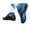 Blue, variant on Boys Football Shoes - Kids Soccer Cleats Low Top with Detachable Studs Youth Training Sneakers Strap Outdoor Sports Footwear for Ages 5-14(Black/28)
