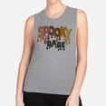 thumbnail image 2 of Drippy Spooky Babe Women's Muscle Tank Large Heather Grey, 2 of 5