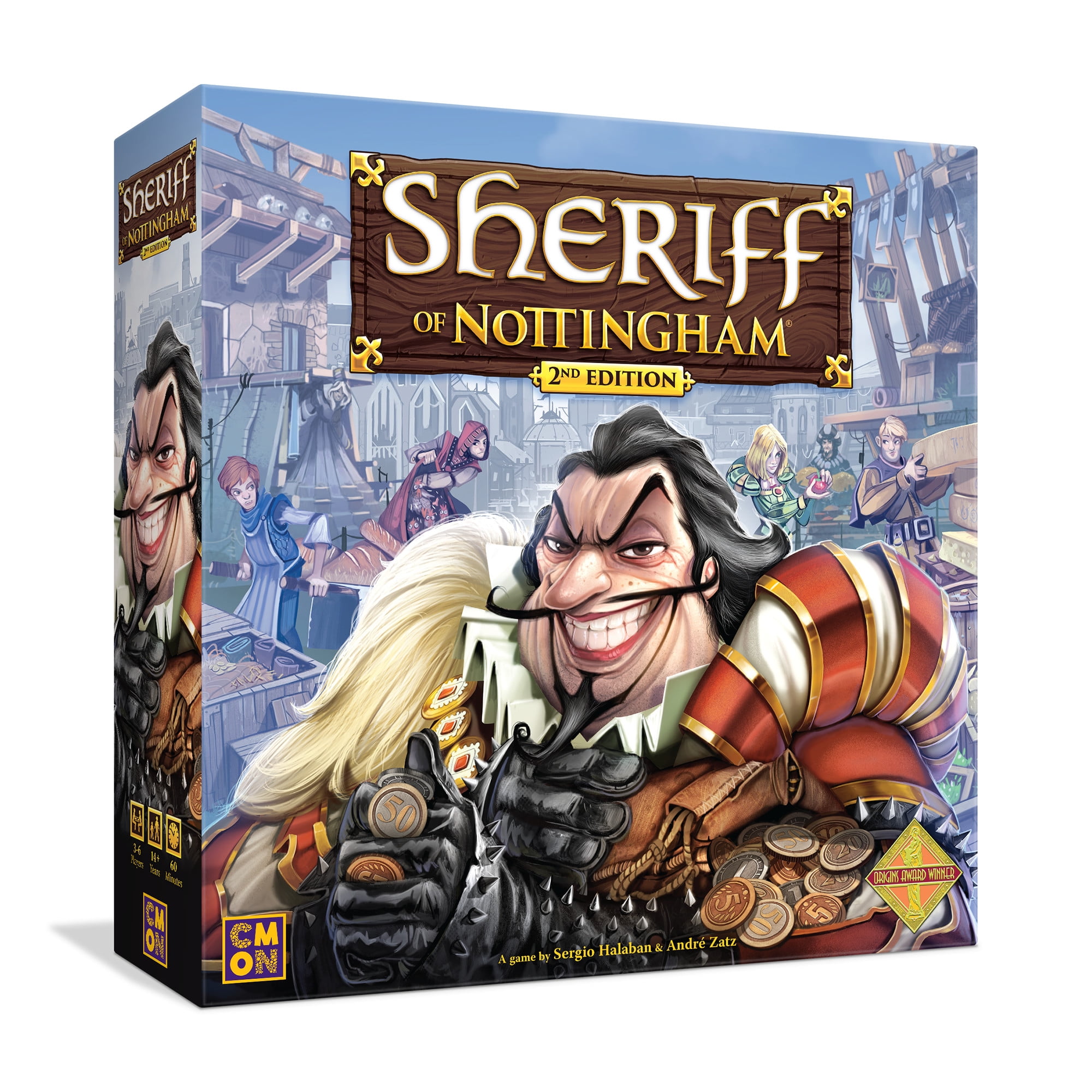 Sheriff of Nottingham New! Boardgame English Arcane Wonders 
