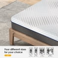 thumbnail image 4 of SogesHome 6" Mattress, Memory Foam Mattress, with Washable Cover, Suitable for Sofa Beds, Pull-Out Beds and Guest Rooms, Grey, 4 of 7