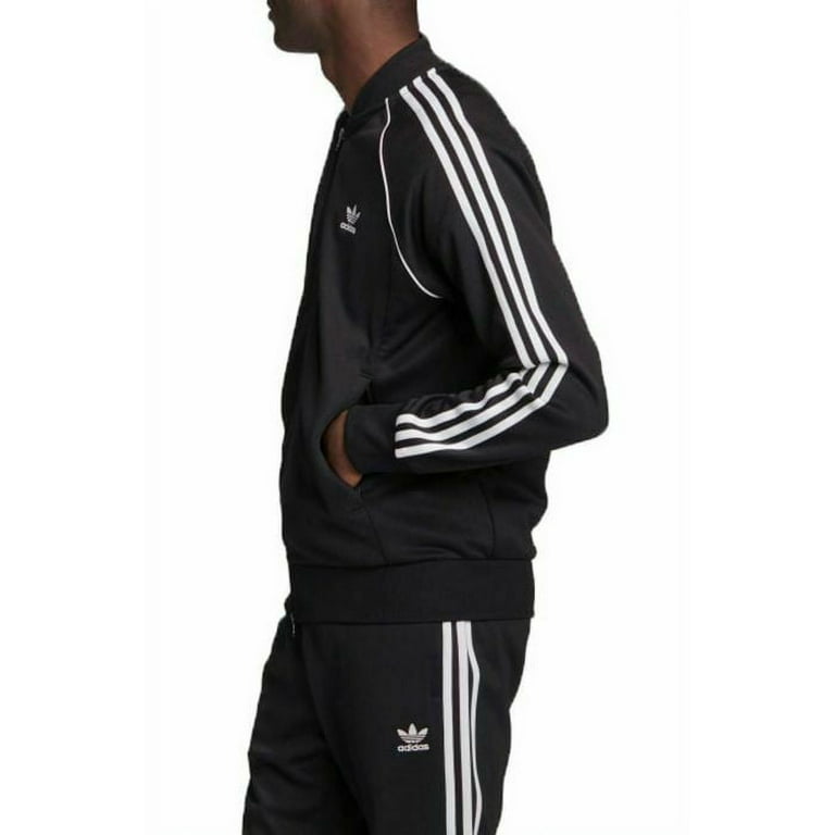 X-Large Men\'s Black/White Track adidas Jacket Classics Adicolor Originals Superstar