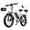 White, variant on VARUN Electric Bike, 20" Fat Tire EBike for Adults with Peak 750W 48V 624Wh Removable Battery, Electric Mountain Bike for Men & Women with Top 20MPH 60Miles,7 Speed, Rear Rack, UL2849