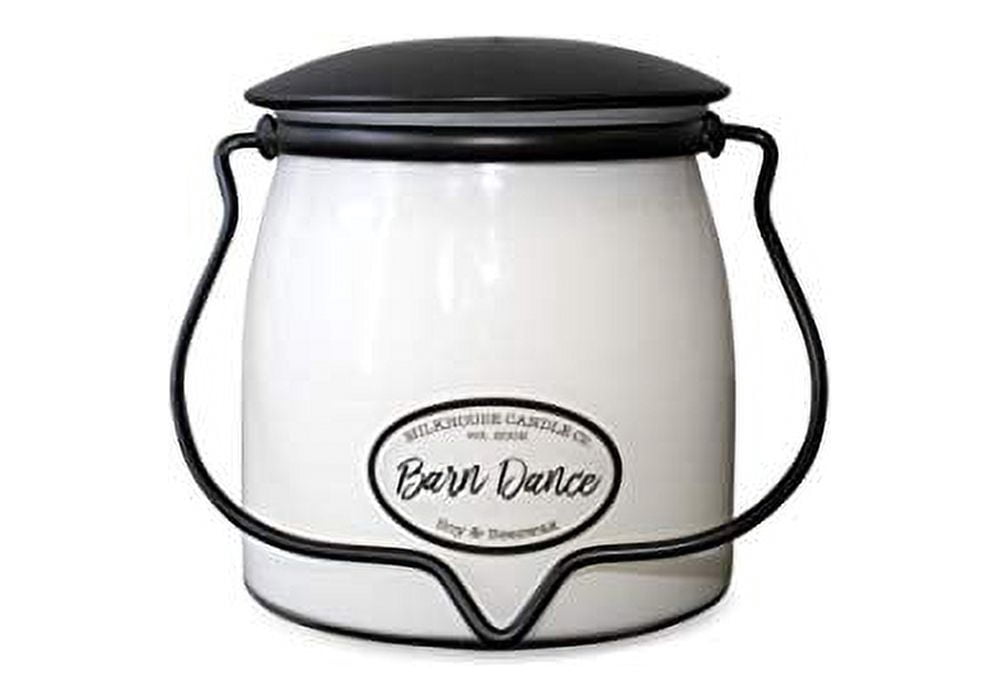 Milkhouse Candle Creamery, Barn Dance, Scented Soy Butter Jar Candle,16oz
