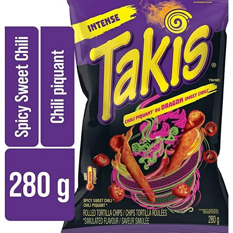 Takis Zombie Habanero & Cucumber Flavor Tortilla Chips, 1