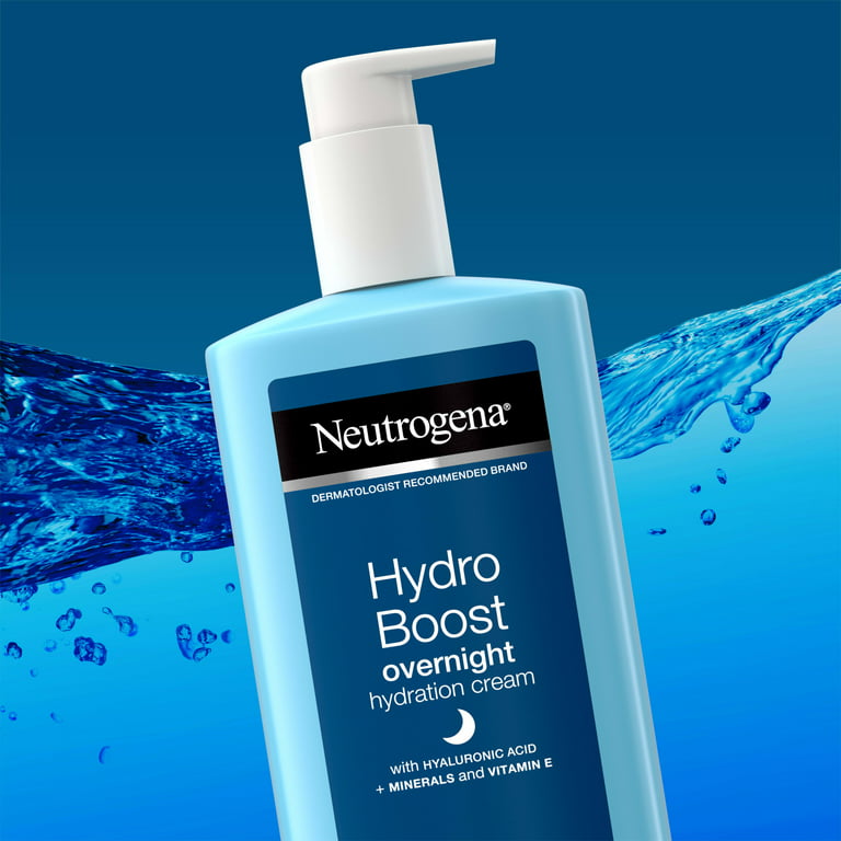 dynasti Making hold Neutrogena Hydro Boost Night Gel Cream with Hyaluronic Acid, 16 oz -  Walmart.com