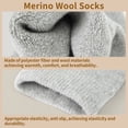 2 Paires De Chaussettes Thermiques Hiver En Laine De Lapin - Neuf Avec étiquettes, Taille 10-14