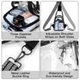 thumbnail image 3 of AEDAMURRA Clear Bag Stadium Approved Sling Bag Pack Crossbody Adjustable Strap Purses for Women Men, 3 of 7