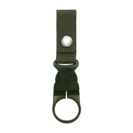 

MARCUVMK Outdoor Nylon Beverage Bottle Ribbon Hook Multi Functional Mountaineering Buckle Portable Water Bottle Hook Water Clip Buckle