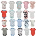 thumbnail image 4 of Body de bebé de 1 a 2 piezas para recién nacidos, mameluco de verano para bebé, ropa para niña o niño de 0 a 12 meses, ropa para recién nacidos, ropa suave y ajustada para bebé, 4 of 5