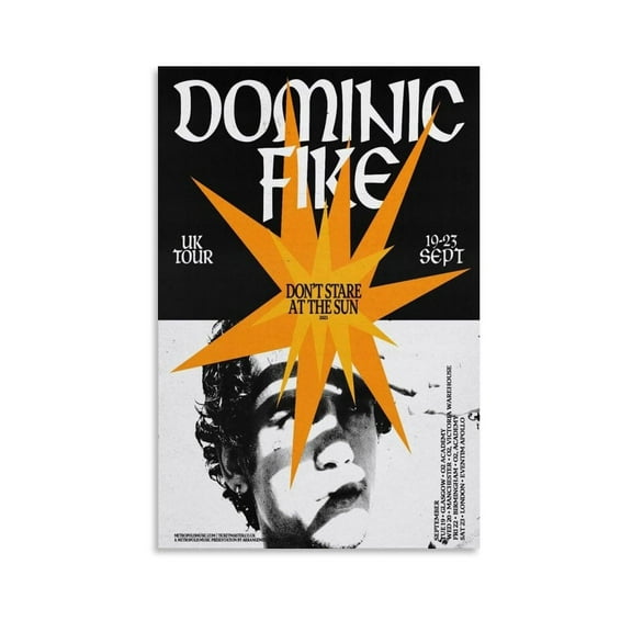 Singer Dominic Fike Poster 6 Room Canvas Poster Bedroom Decor Office Decor Gifts