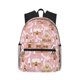 thumbnail image 1 of Easygdp Gingerbread Houses Pink Wonderland Mochila Casual para Portátil, Mochila para Escuela, Viajes, Negocios, 1 of 6