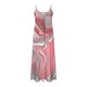 thumbnail image 5 of Vestido de Verano Casual de las Mujeres, Impresión Plegada Casual de Verano, Vestido de Cuello en V sin Mangas de Camis, 5 of 5