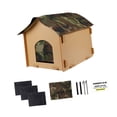 thumbnail image 2 of Casa aislada para mascotas con almohadilla, casa plegable para gatos al aire libre para gatos, s y gatito, 2 of 8
