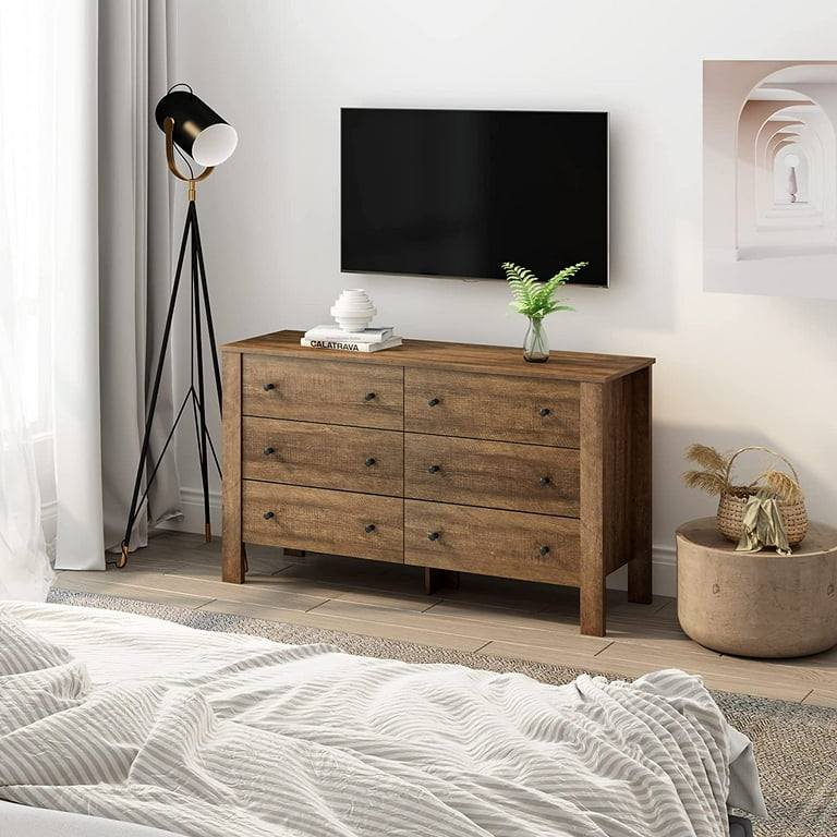 Grain wood furniture montauk 2024 6 drawer double dresser