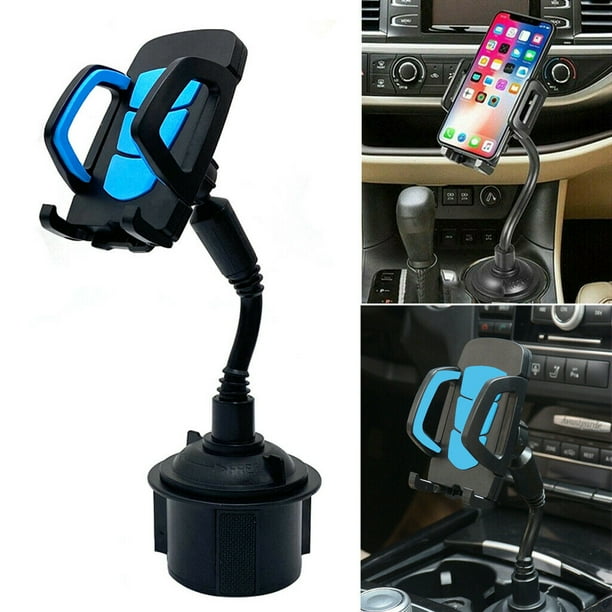Car Cup Phone Holder Universal 360° Adjustable Car Gooseneck Cup Holder