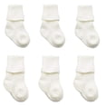 thumbnail image 4 of Sierra Socks Newborn Baby Boy Cotton Turn Cuff Bootie 9 Pair Pack U78D, 4 of 5