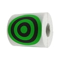 thumbnail image 4 of 200 uds/rollo 7,50 cm s de salpicaduras de objetivo de tiro, de objetivo de salpicaduras para accesorios de rango, práctica Verde Sunnimix Blancos de tiro adhesivos, 4 of 8