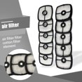thumbnail image 4 of Filtro de aire Equipo de jardinería Trimmer Blower Filtros de motor Sistema de filtración Reemplazo de accesorios para SRM 210/225 / HC150 10 Piezas Scienceny VI001803-00, 4 of 7