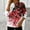 1, variant on Women's Christmas Print Round Neck Long Sleeve Sweatshirt, Soft and Comfortable Loose Top for Casual Wear, Festive Holiday Fashion Apparel for Home and Seasonal Activities