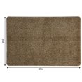 thumbnail image 2 of Indoor Doormat,Durable Rubber Backing Non Slip Door Mat Super Absorbent Resist Dirt Entrance Rug,Khaki,35x24in, 2 of 11