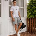 thumbnail image 5 of AzureSilk Cargo Shorts For Mens Casual Shorts Drawstring Summer Shorts Beach Golf Shorts Summer Shorts Athletic Shorts For Men Gym Shorts Men, Size S-XL, 5 of 6