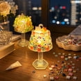 thumbnail image 5 of Kiddiway DIY Mosaic Lamp Craft Kit - Night Light Project with Glass Art, Home Decor, Fun Creative Activity for All.,D, 5 of 5