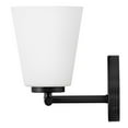 thumbnail image 6 of 85422BK Lark Bri - 30W 2 LED Small Bath Vanity-9 Inches Tall and 15 Inches Wide-Black Finish, 6 of 10