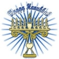 thumbnail image 3 of CafePress - Happy Hanukkah Menorah Kids T Shirt - Light Classic Kids Graphic, Short Sleeve T-Shirt, Sizes XS-XL, 3 of 4