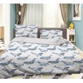 thumbnail image 3 of 3D Cute Sea Animals Whale Pattern Quilt Cover Set Bedding Set Duvet Cover, 3 of 3