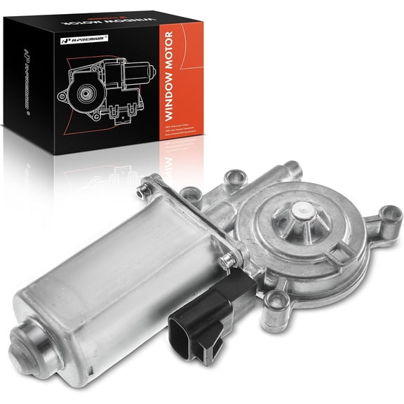 A-Premium Power Window Lift Motor Compatible with Buick LeSabre 2000-2005 & Oldsmobile Aurora 2001-2003, Alero & Pontiac Bonneville 2000-2003, Grand Am 1999-2002, Without Anti-Clip, Replace# 12481874
