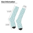 thumbnail image 5 of Haiem Sea Turtle Socks, Funny Novelty Crazy Design Cotton Socks Sports Socks Knee High Socks For Men, Women,1Pairs - Gift For Working Friends, 5 of 9