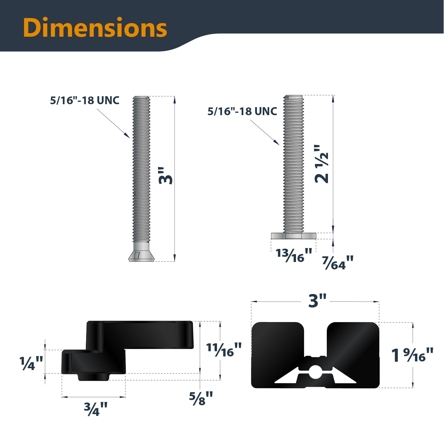 POWERTEC 2PK Stackable Feather Boards for Table Saw, Router Fence, Router Table & Bandsaw - Woodworking Tools & Accessories for Universal T-Track & Miter Slot Mount (71832-P2N)