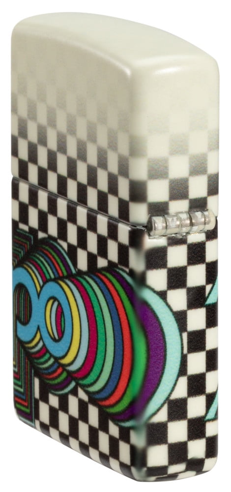 Zippo Nostalgia Design 540 Color Glow in the Dark Pocket Lighter