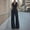 c01Black, variant on Wide Leg Jumpsuits for Women Dressy Summer Button Up Lapel Sleeveless Elegant Work Rompers with Belt and Pockets Black S