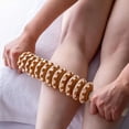thumbnail image 3 of Masajeador de drenaje linfático con palo de maderoterapia, rodillo de masaje fascial anticelulítico, herramienta de relajación muscular corporal completa., 3 of 8
