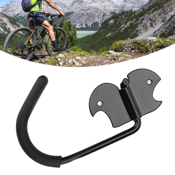 Gancho De Pared Para Bicicleta, Colgador De Bicicleta Montado En La Pared, Confiable, De Metal, Para Ahorro De Espacio, Para Bicicleta Plegable