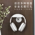 thumbnail image 2 of Wall Mounted Headphone Stand, Creative Over-Ear Headset Hanger Wall Storage Display Holder for Gaming, 2 of 4
