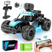 Hosim RC Cars with 1080P HD FPV Camera,1:16 Scale Gift Off-Road Remote Control Truck Car High Speed Monster Trucks for Kids Adults