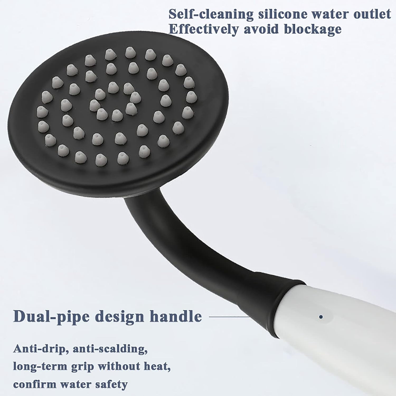 Industrial Bathtub Faucet with Handheld Shower Tub Filler Faucet Wall Mount Brass Tub Faucet 2 Handles 2 Holes Tub Mixer Tap with Liftable Shower Rod, Shower Hose,Chrome