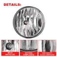 thumbnail image 4 of Fog Lights Assembly Compatible with 2007-2013 GMC Sierra 1500 2007-2014 Sierra 2500HD 3500HD Fog Lamps Replacement, 4 of 8
