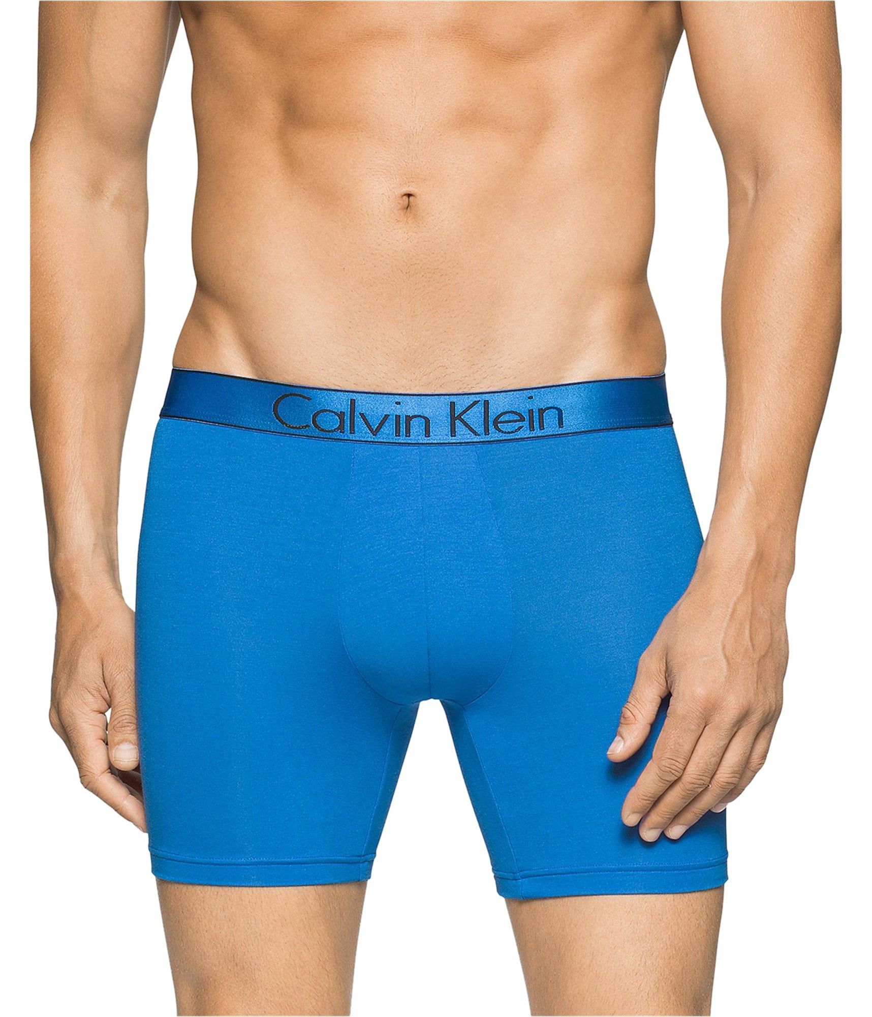 Calvin Klein - Calvin Klein NEW Blue Mens Medium M Single Pack Boxer ...