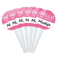 thumbnail image 1 of Madge Hello My Name Is Cupcake Picks Toppers - Set of 6, 1 of 1